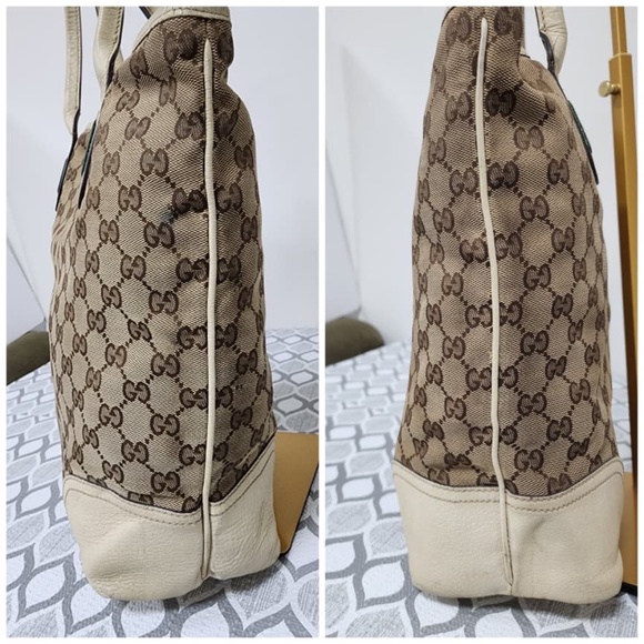 Authentic Gucci GG Canvas New Britt Medium Shoulder Bag - Picture 10 of 14